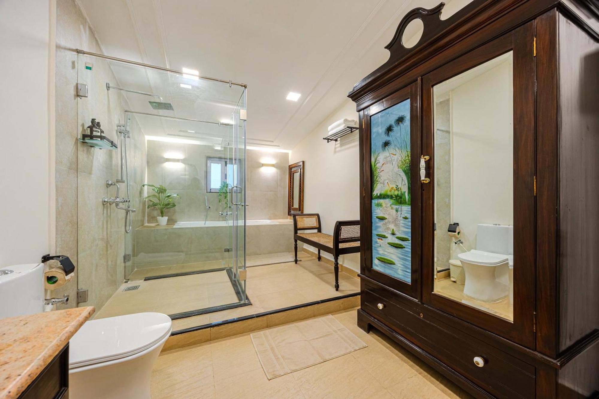 Elivaas 4 Bhk Villa Near Beach With Private Pool & Bar - Casa Boa Vida 坎多林 外观 照片