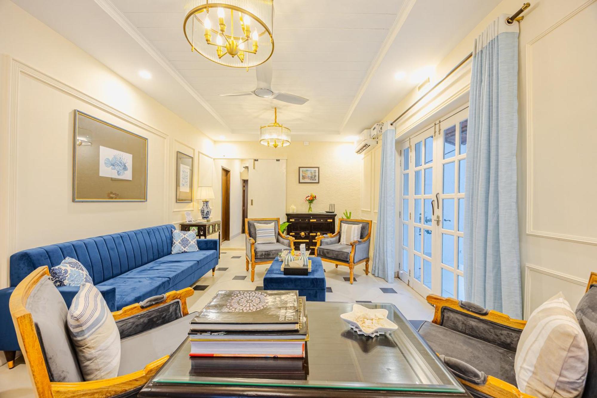Elivaas 4 Bhk Villa Near Beach With Private Pool & Bar - Casa Boa Vida 坎多林 外观 照片