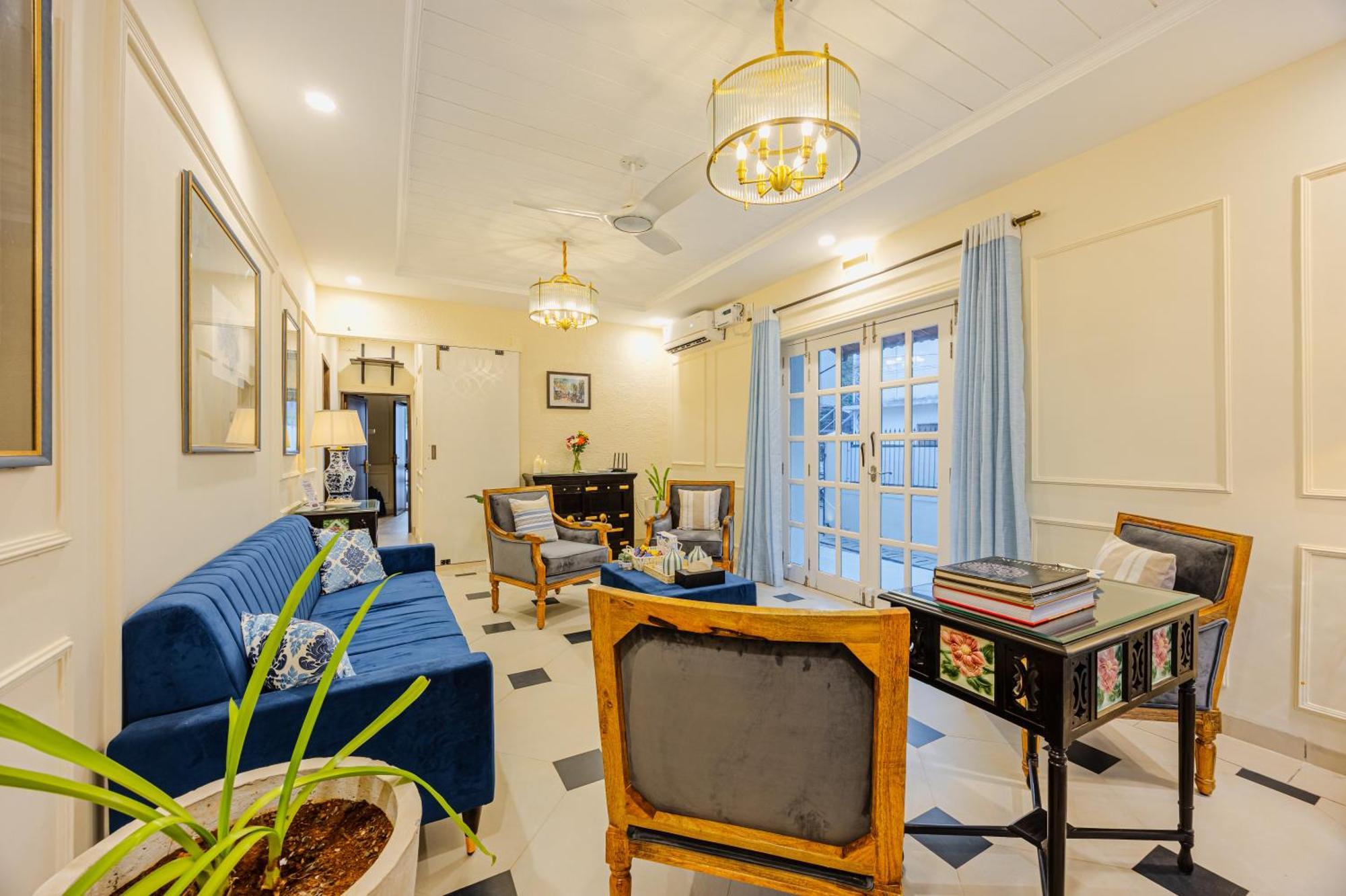 Elivaas 4 Bhk Villa Near Beach With Private Pool & Bar - Casa Boa Vida 坎多林 外观 照片