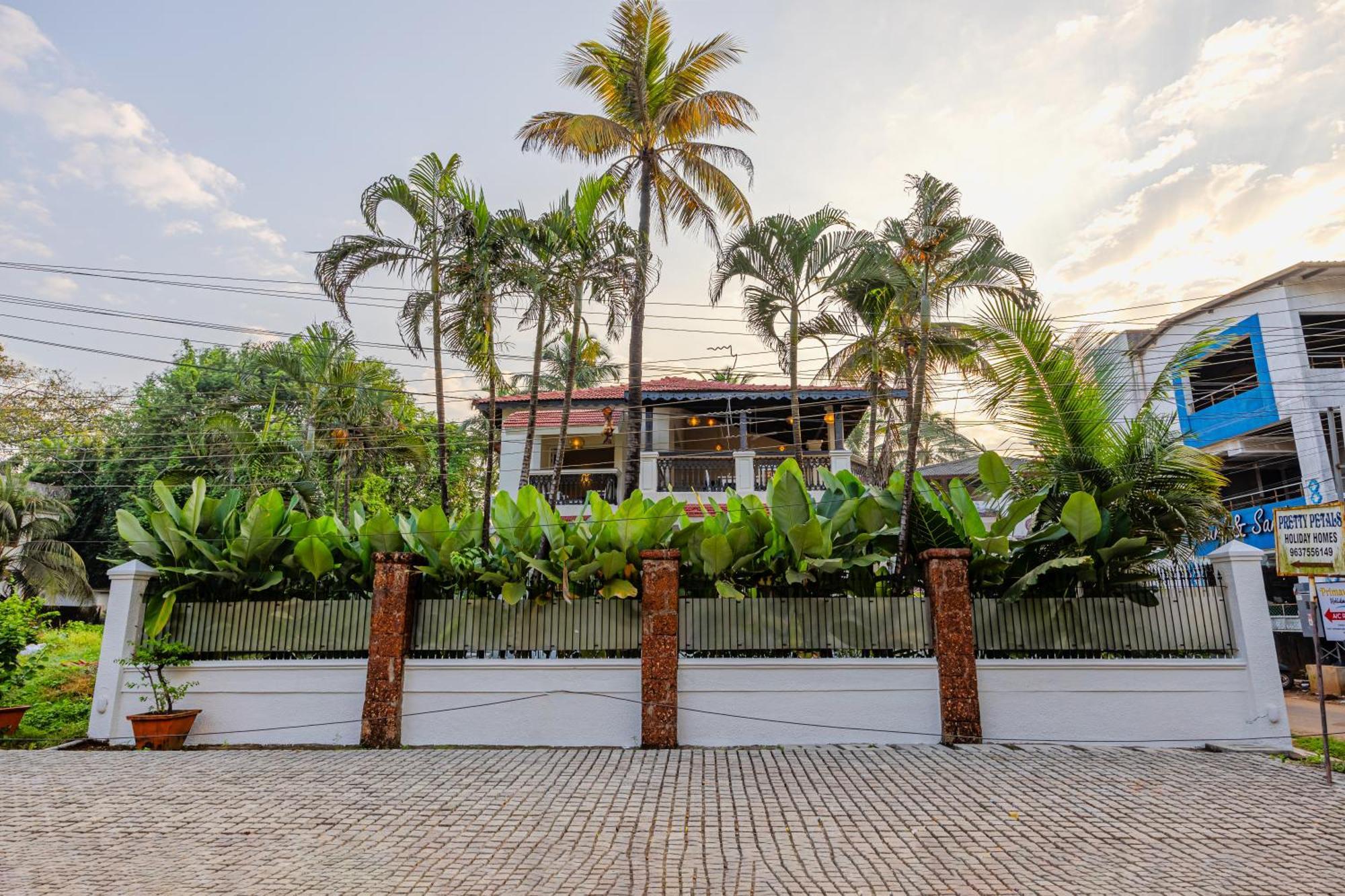 Elivaas 4 Bhk Villa Near Beach With Private Pool & Bar - Casa Boa Vida 坎多林 外观 照片